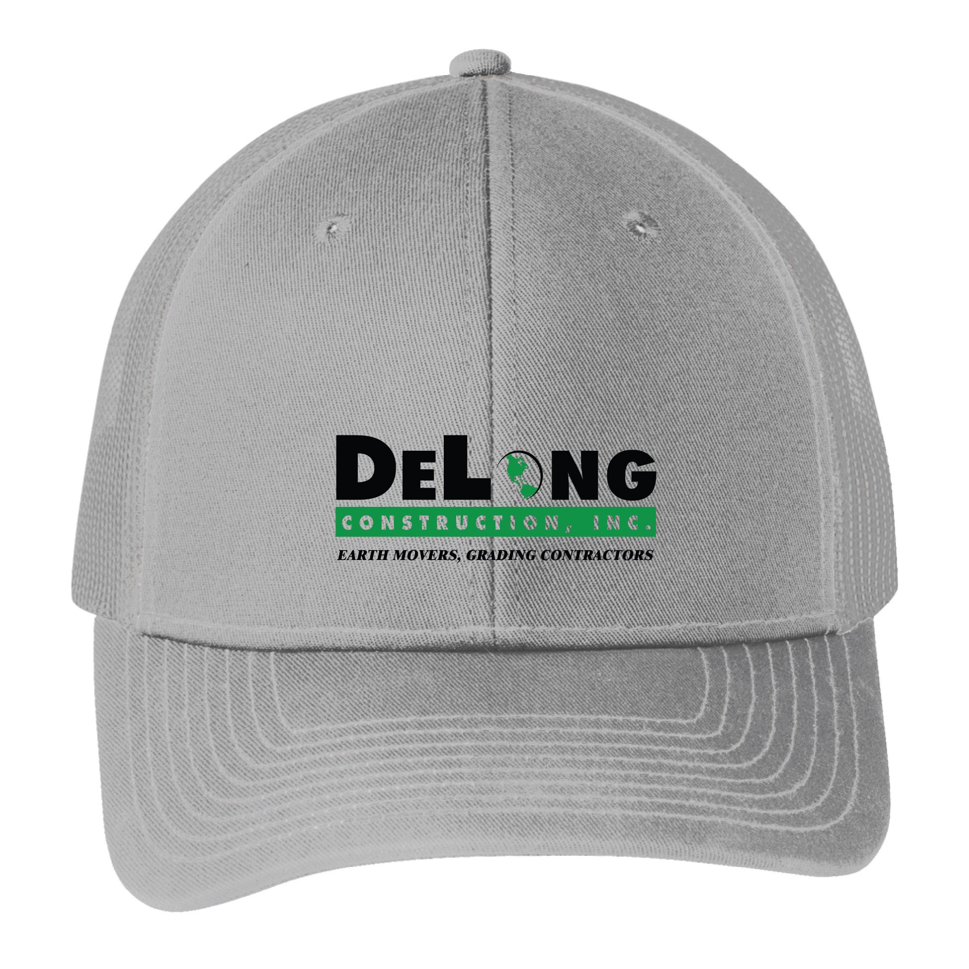 DeLong Construction Snapback Trucker Cap