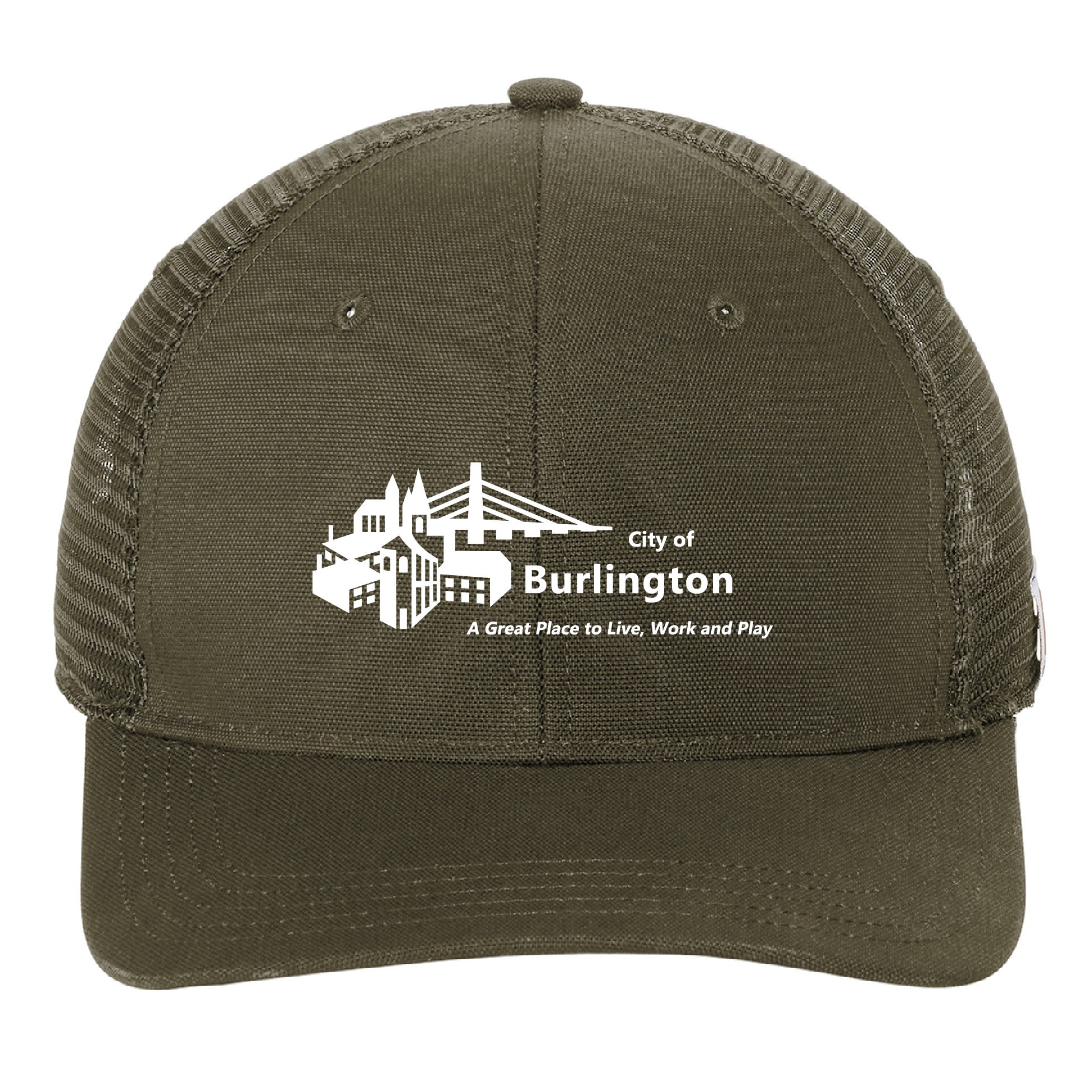 City of Burlington 2025 Carhartt Mesh Back Cap