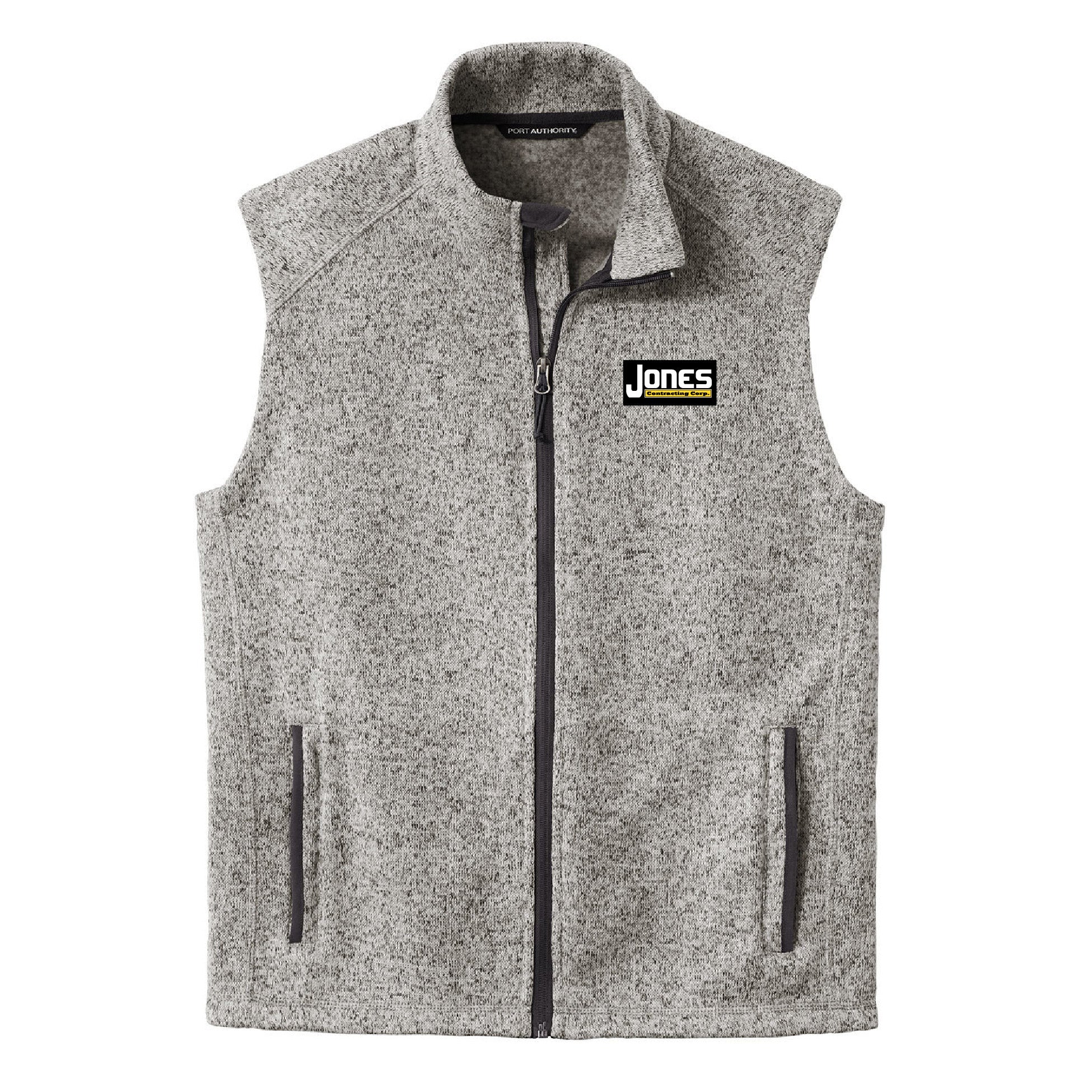 Jones Contracting Sweater Fleece Vest