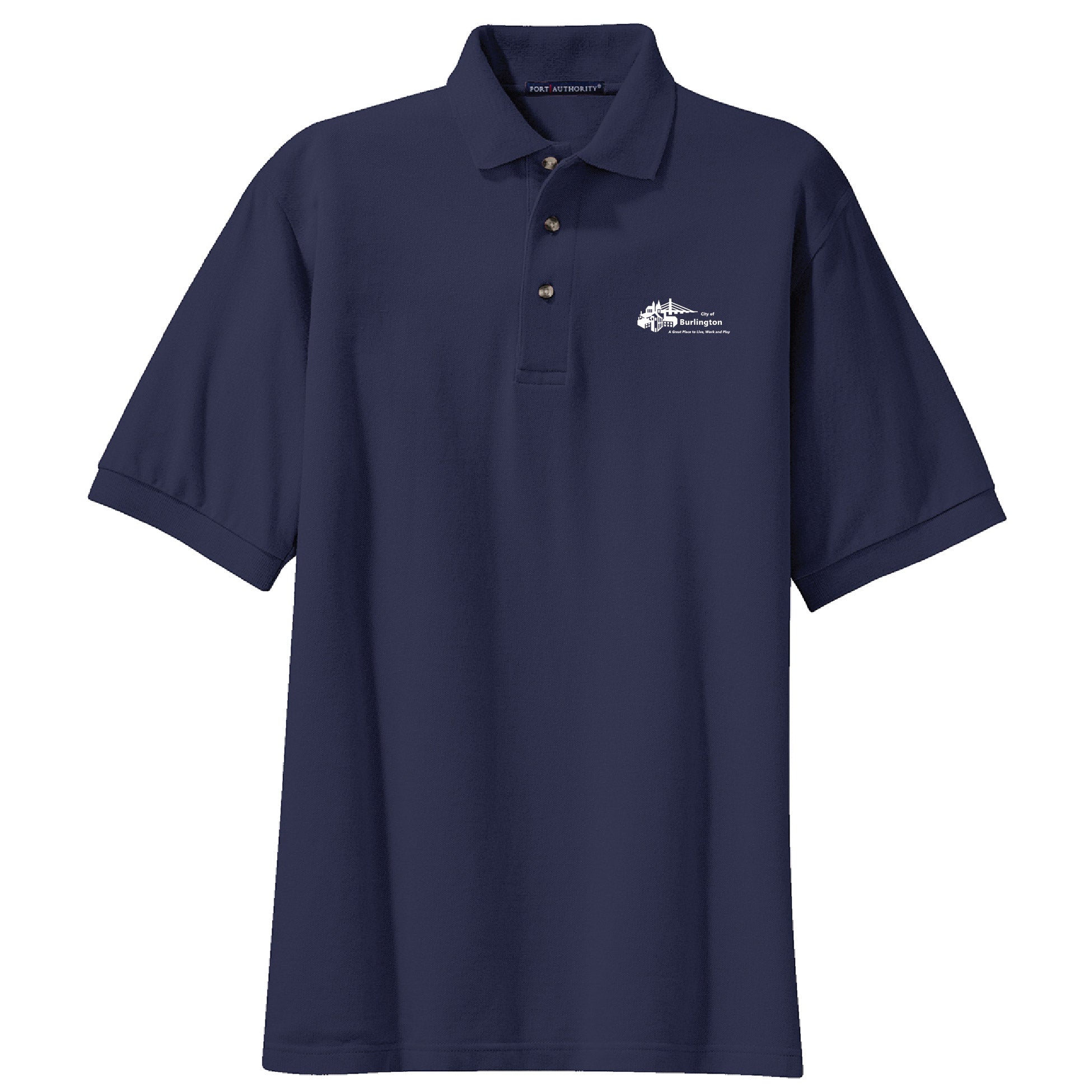 City of Burlington 2022 Heavyweight Cotton Pique Polo