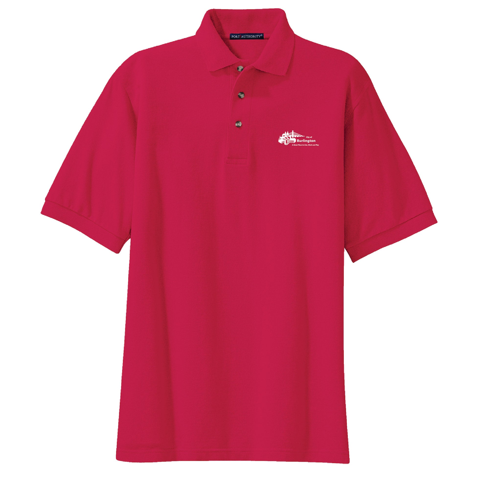 City of Burlington 2022 Heavyweight Cotton Pique Polo