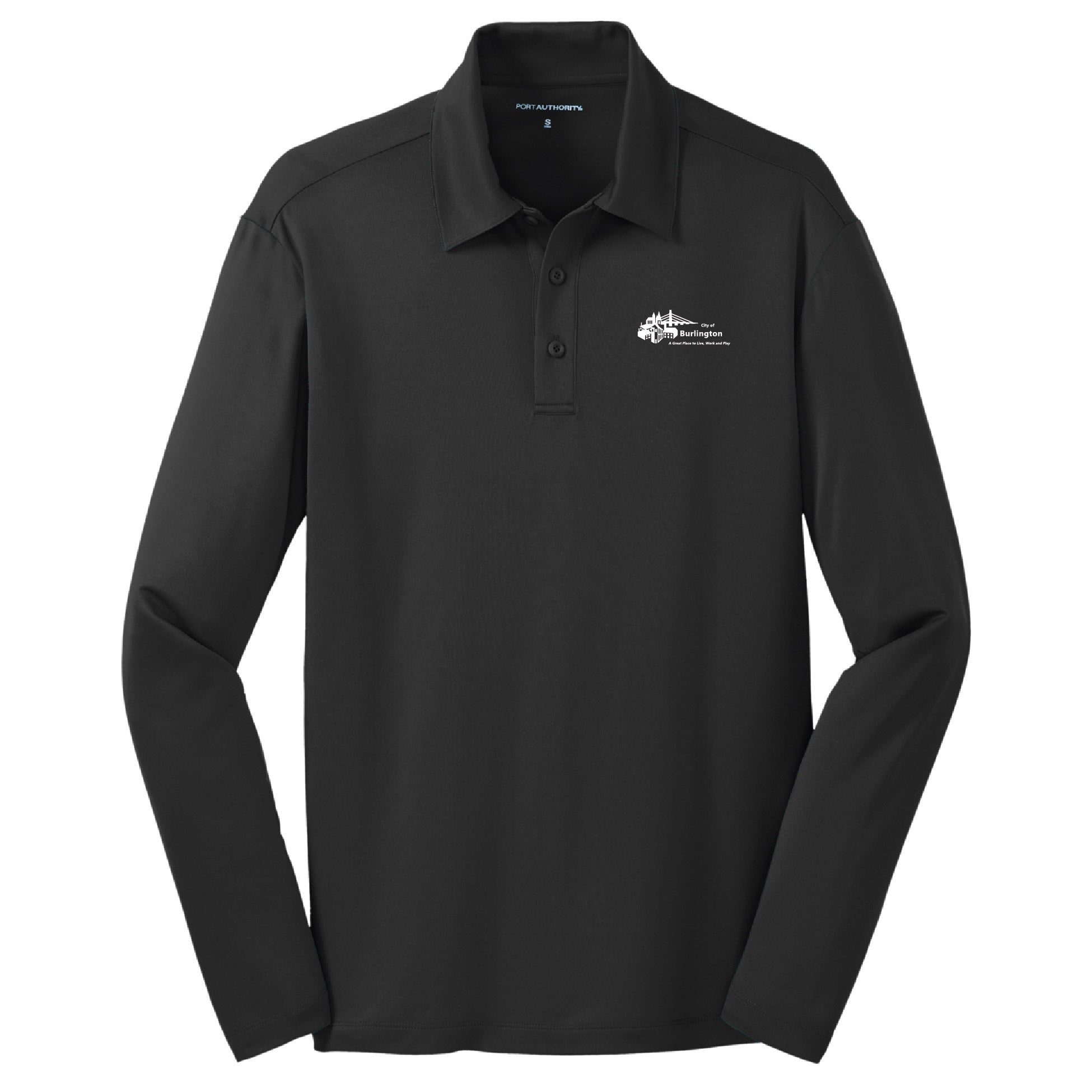 City of Burlington 2022 Performance Long Sleeve Polo
