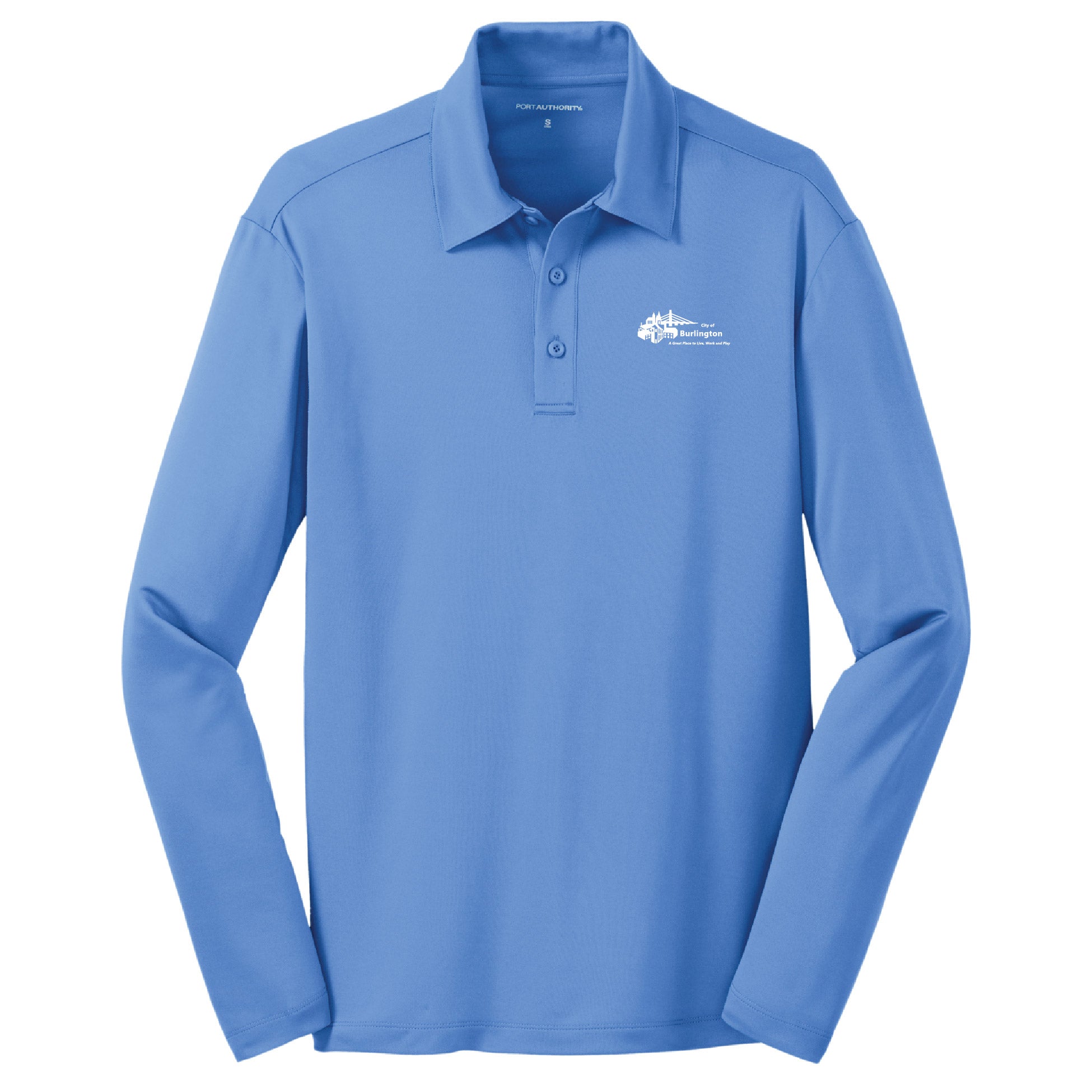 City of Burlington 2022 Performance Long Sleeve Polo