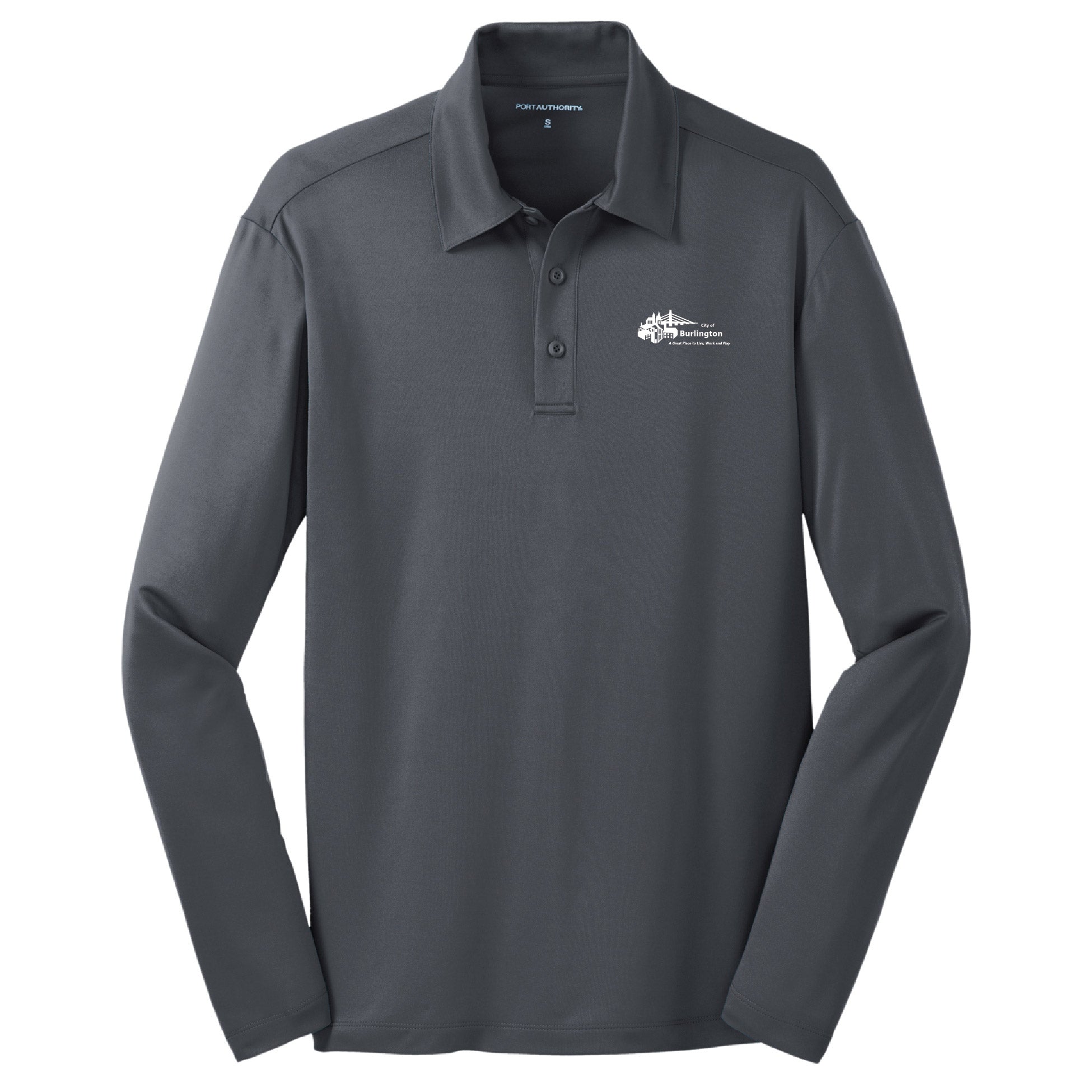 City of Burlington 2022 Performance Long Sleeve Polo
