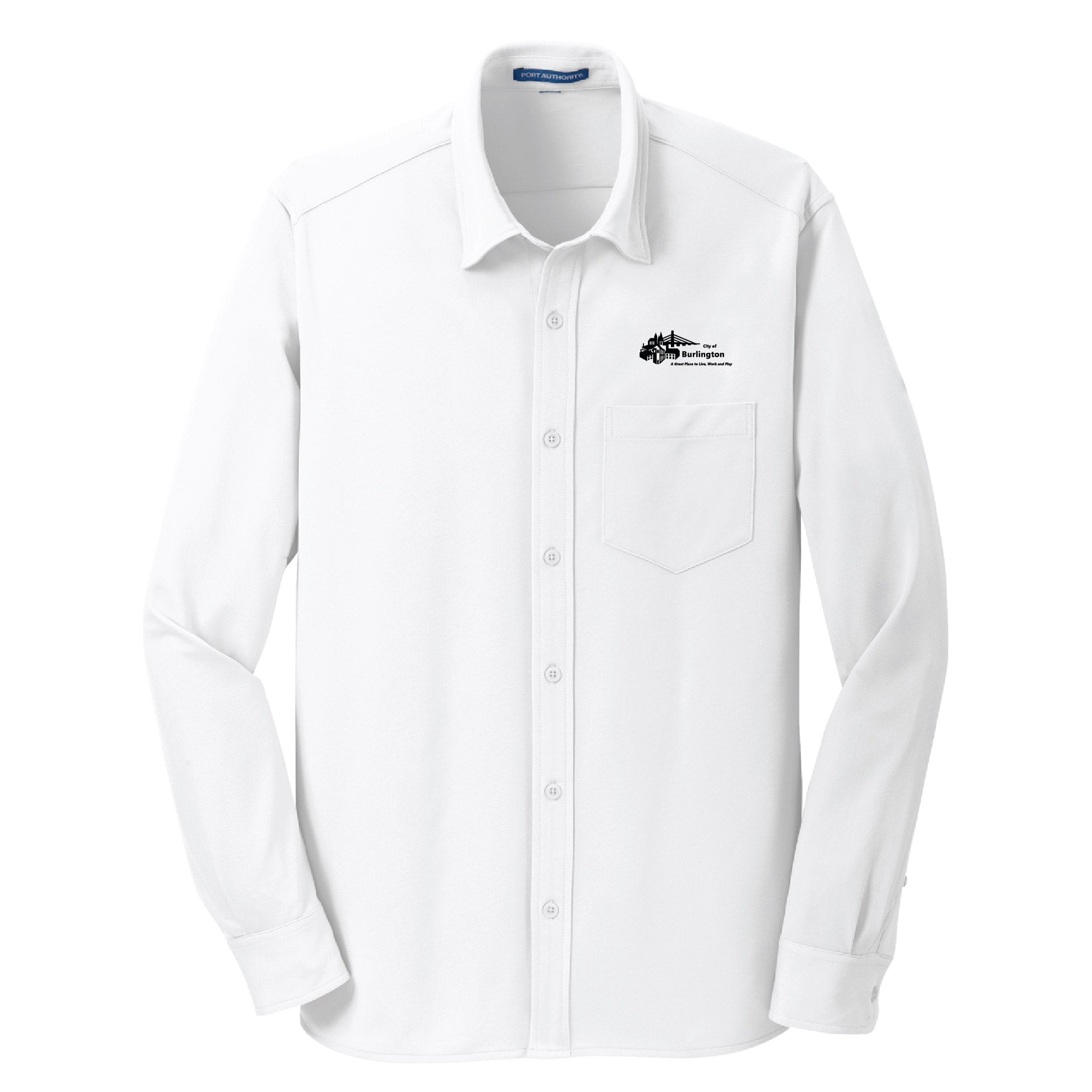 City of Burlington 2022 Knit Dress Shirt