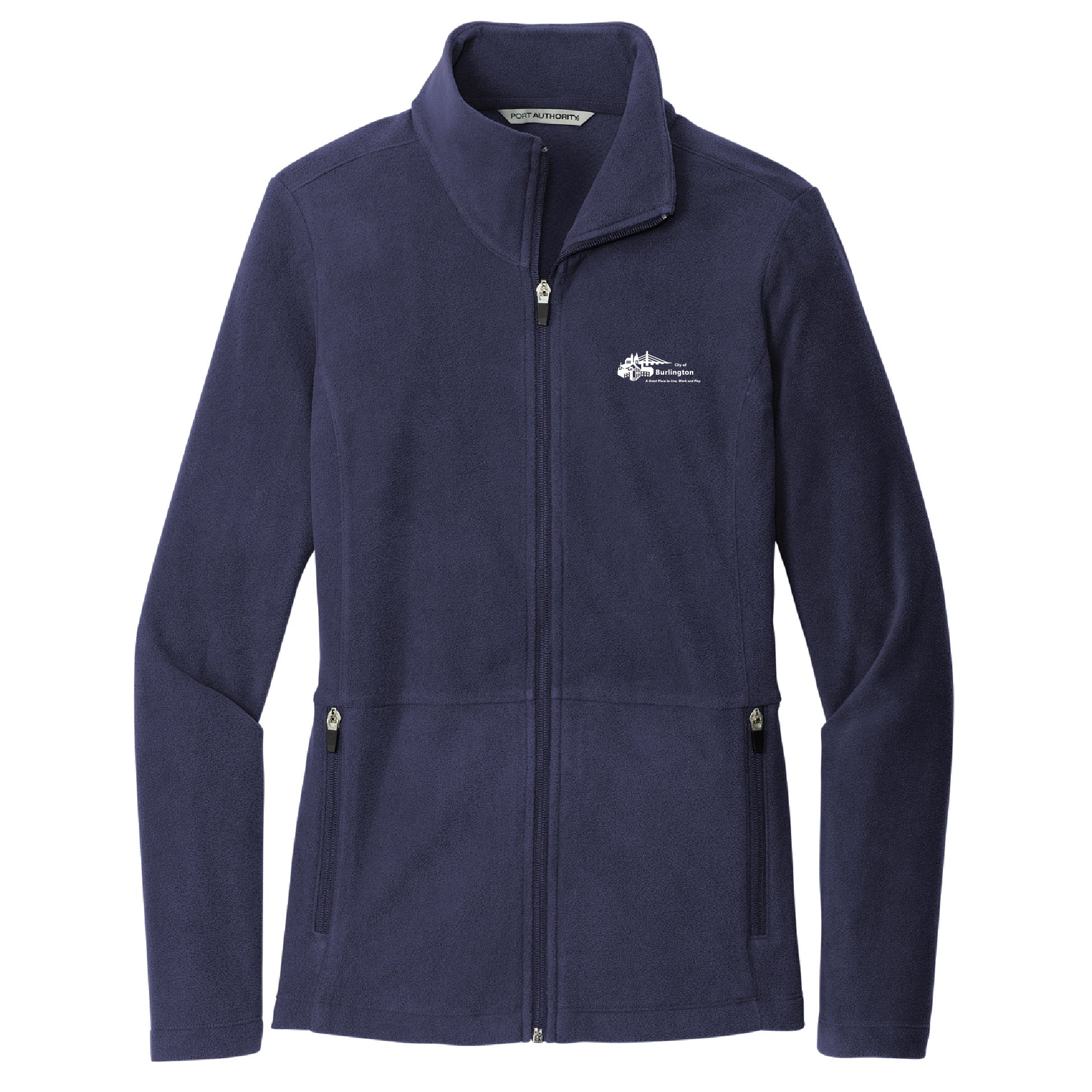 City of Burlington 2022 Ladies Microfleece Jacket
