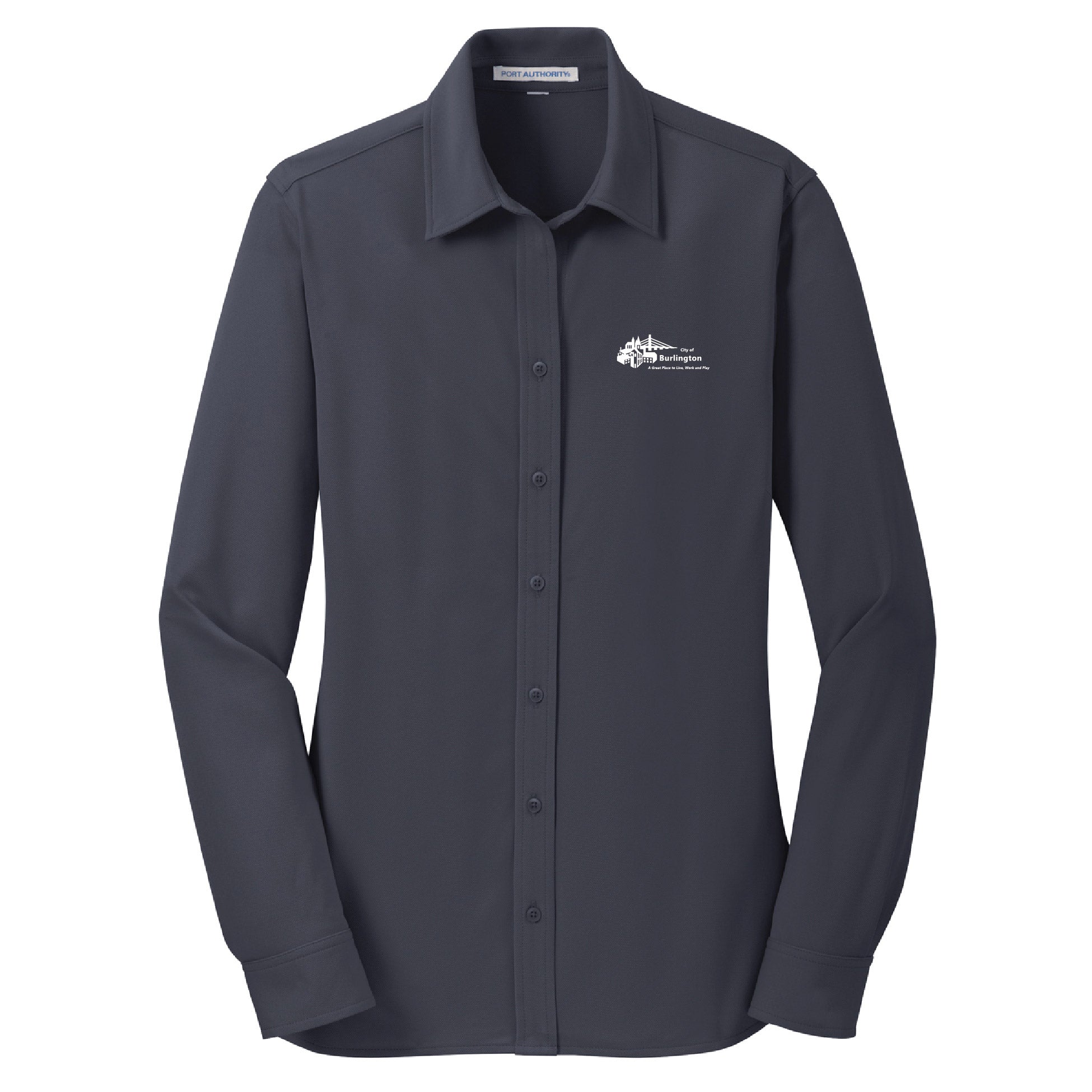 City of Burlington 2022 Ladies Knit Dress Shirt