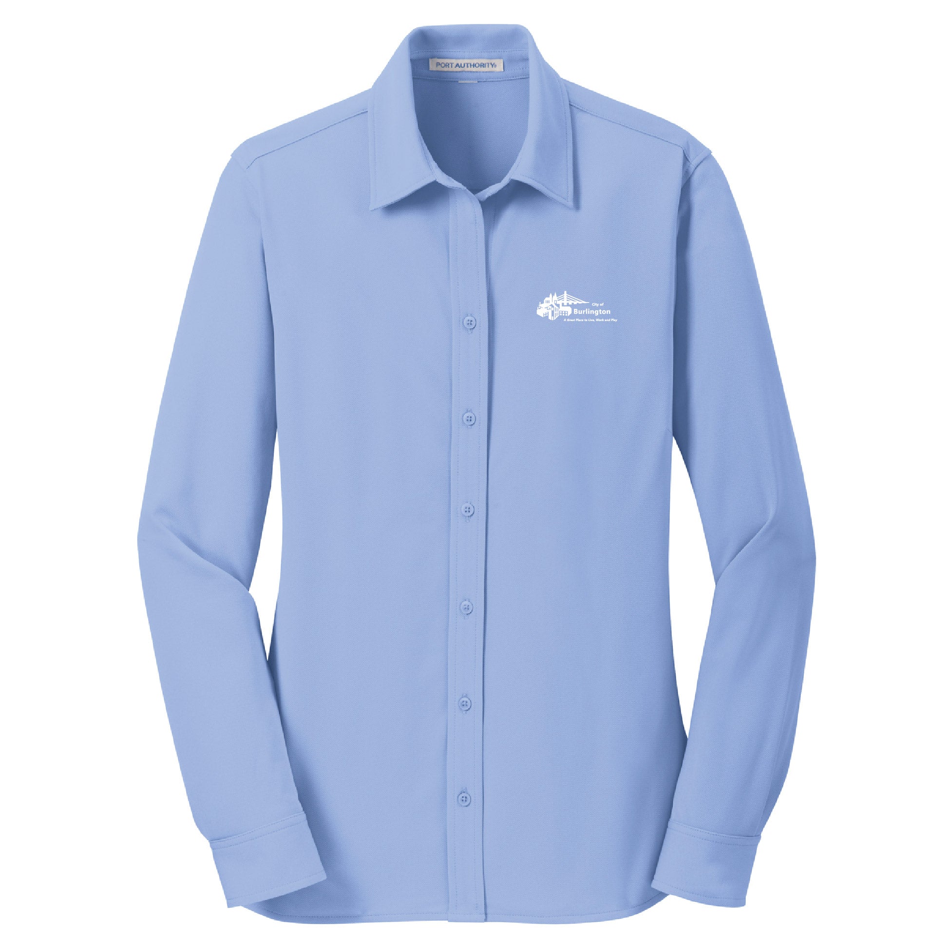 City of Burlington 2022 Ladies Knit Dress Shirt