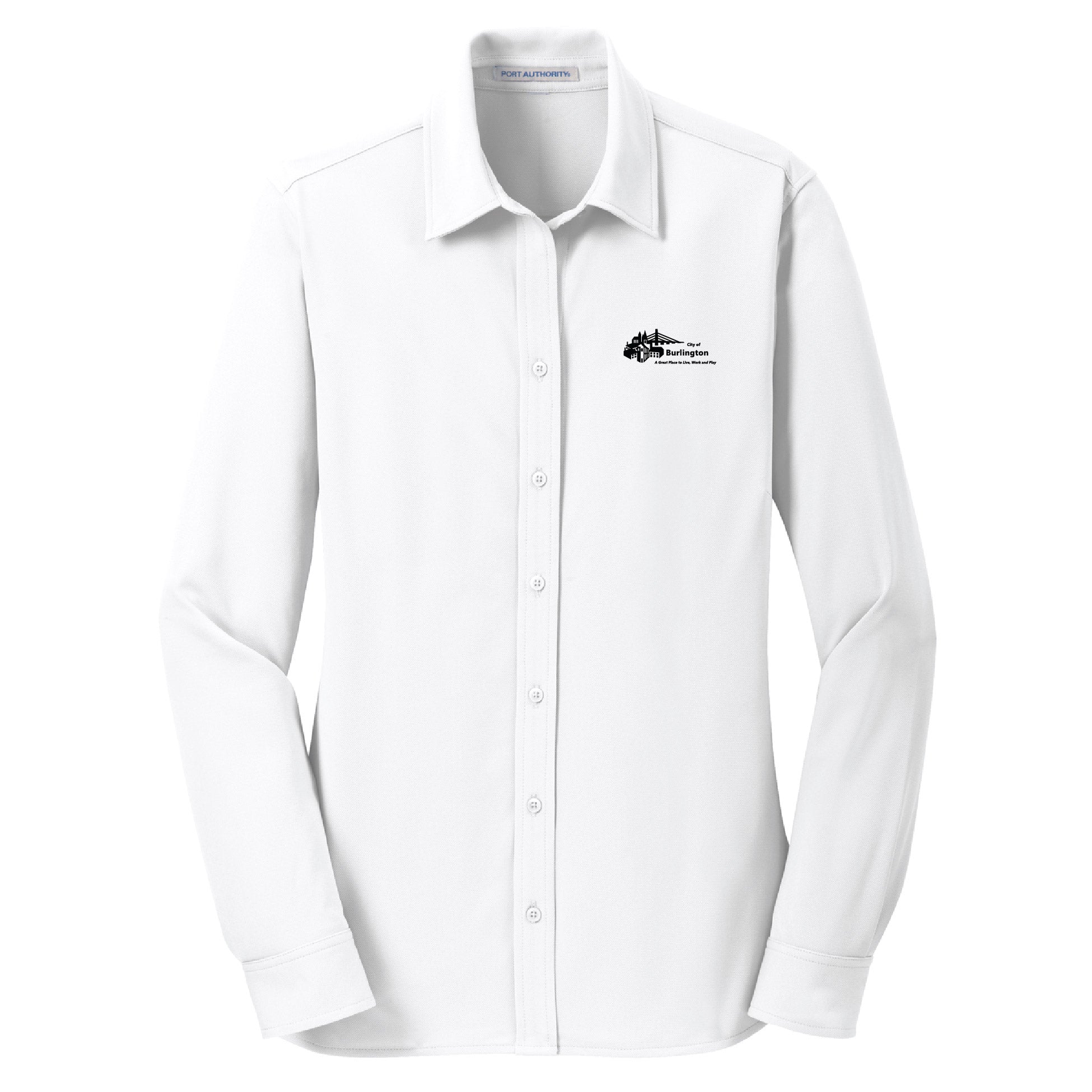 City of Burlington 2022 Ladies Knit Dress Shirt