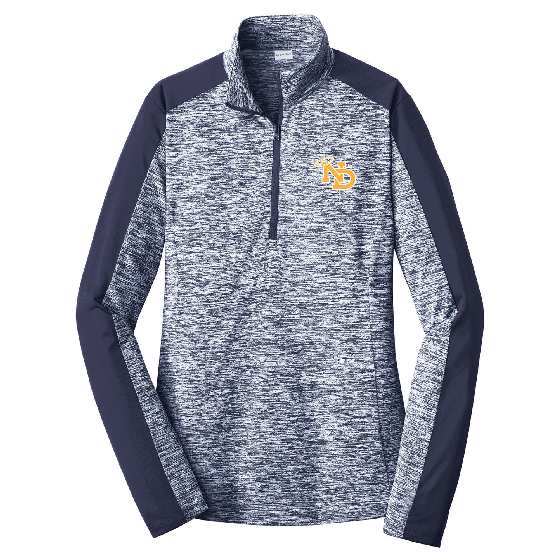ND Spirit 2025 Electric Heather 1/4 Pullover