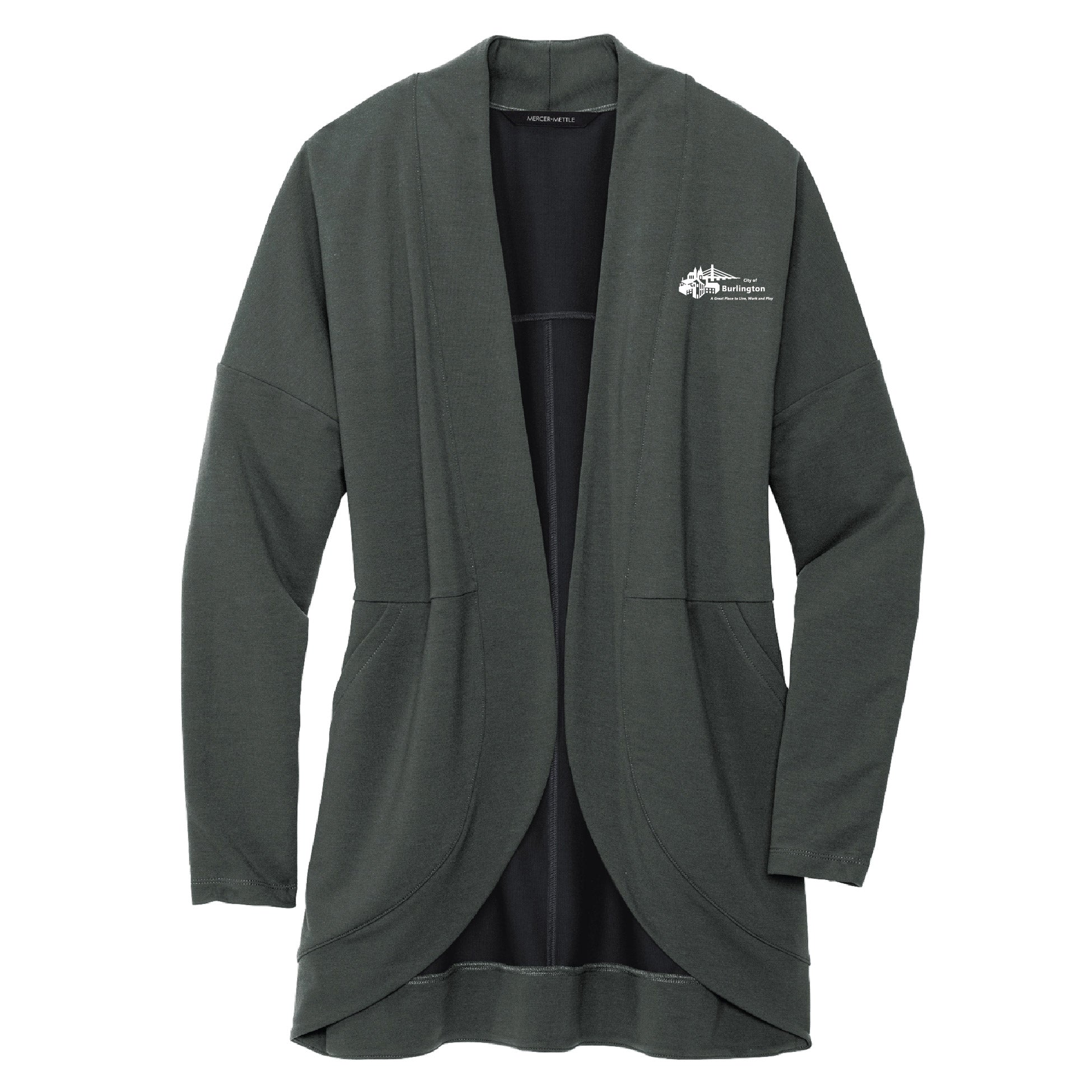 City of Burlington 2022 Women’s Stretch Open-Front Cardigan
