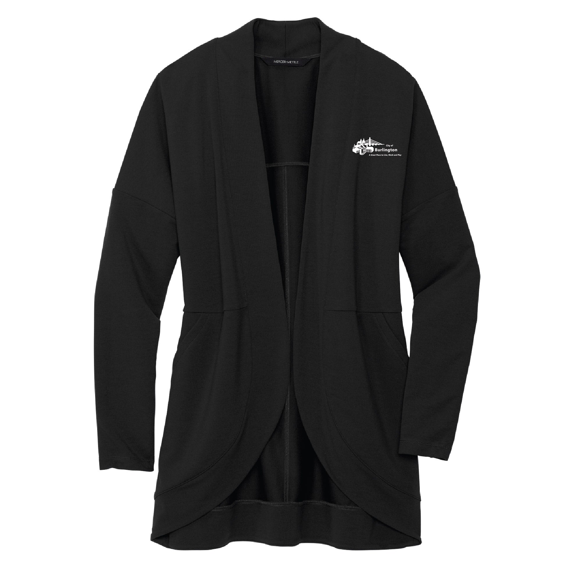 City of Burlington 2022 Women’s Stretch Open-Front Cardigan