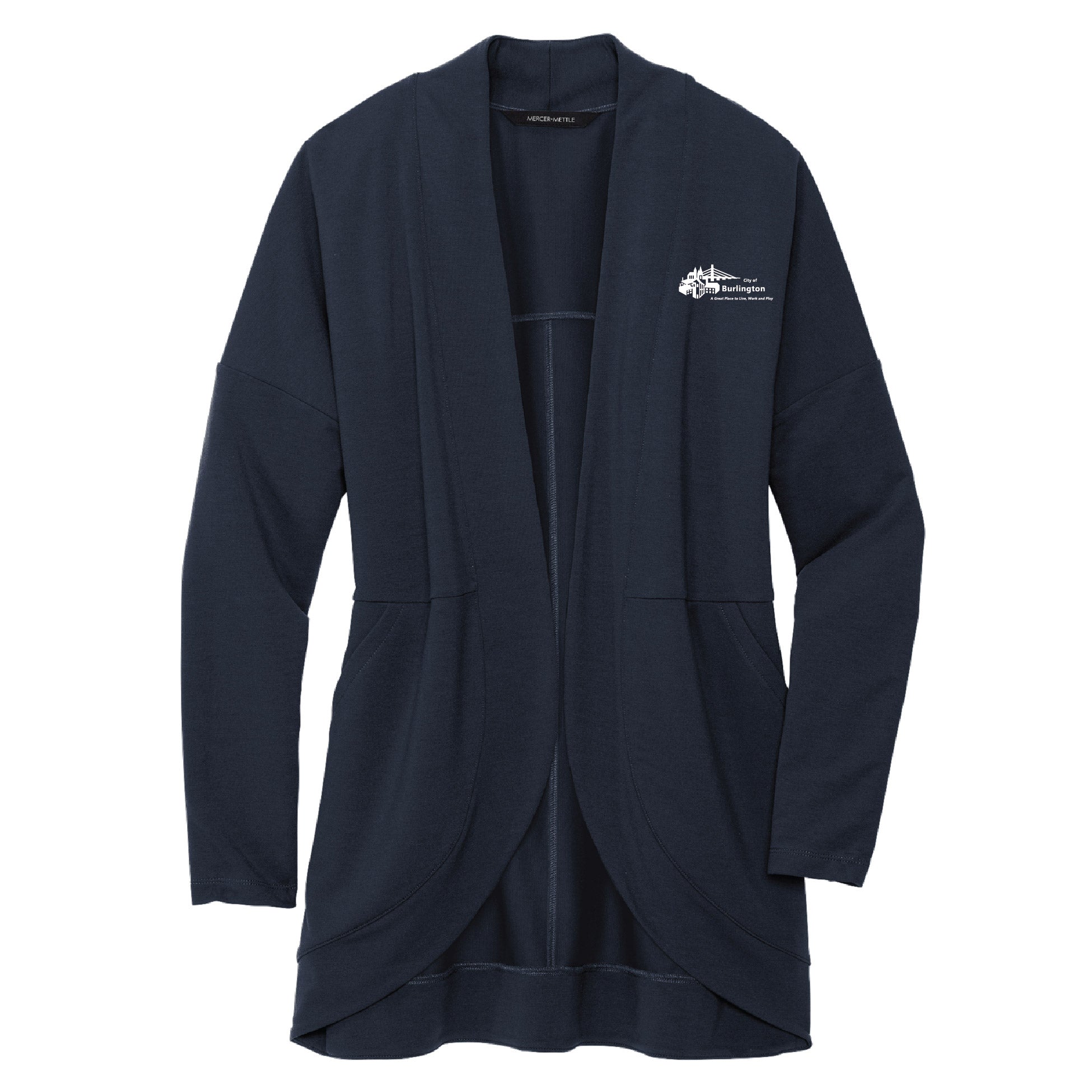 City of Burlington 2022 Women’s Stretch Open-Front Cardigan