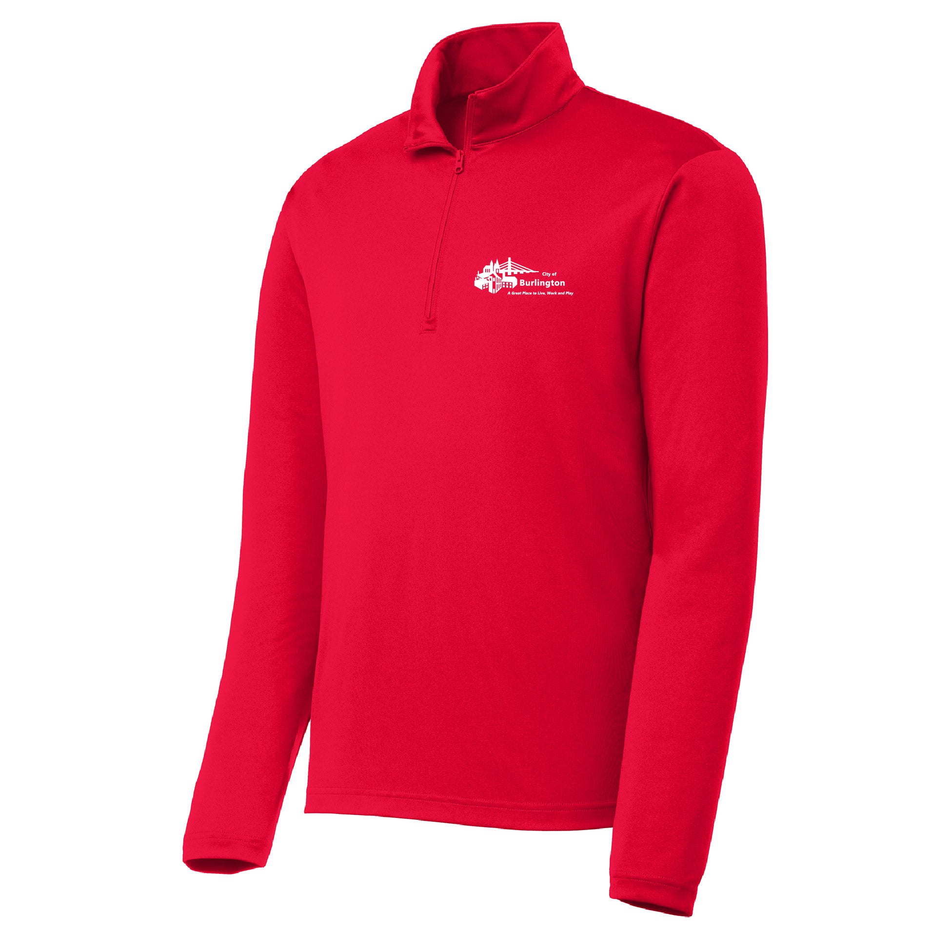 City of Burlington 2022 Sport-Tek 1/4-Zip Mens Pullover
