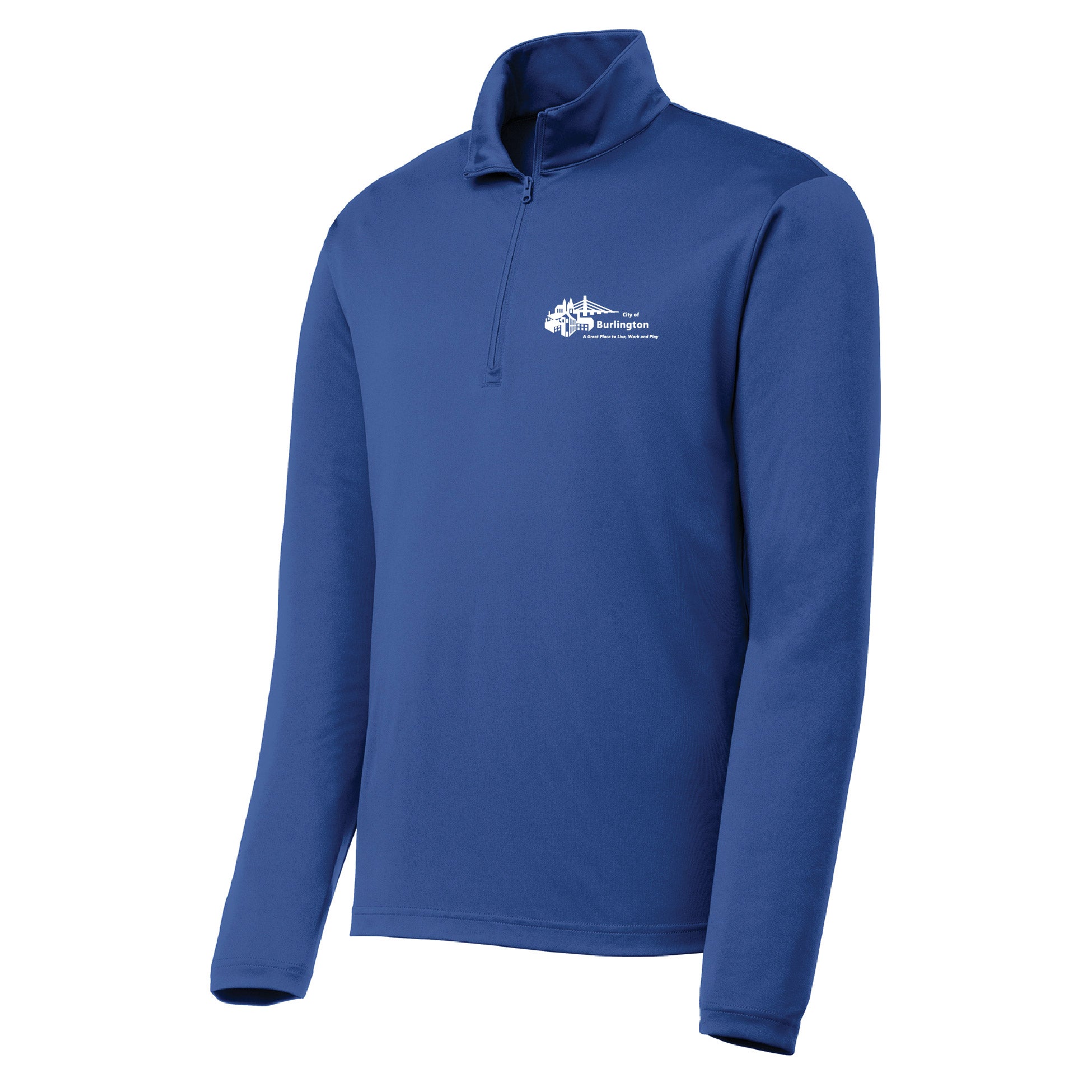 City of Burlington 2022 Sport-Tek 1/4-Zip Mens Pullover