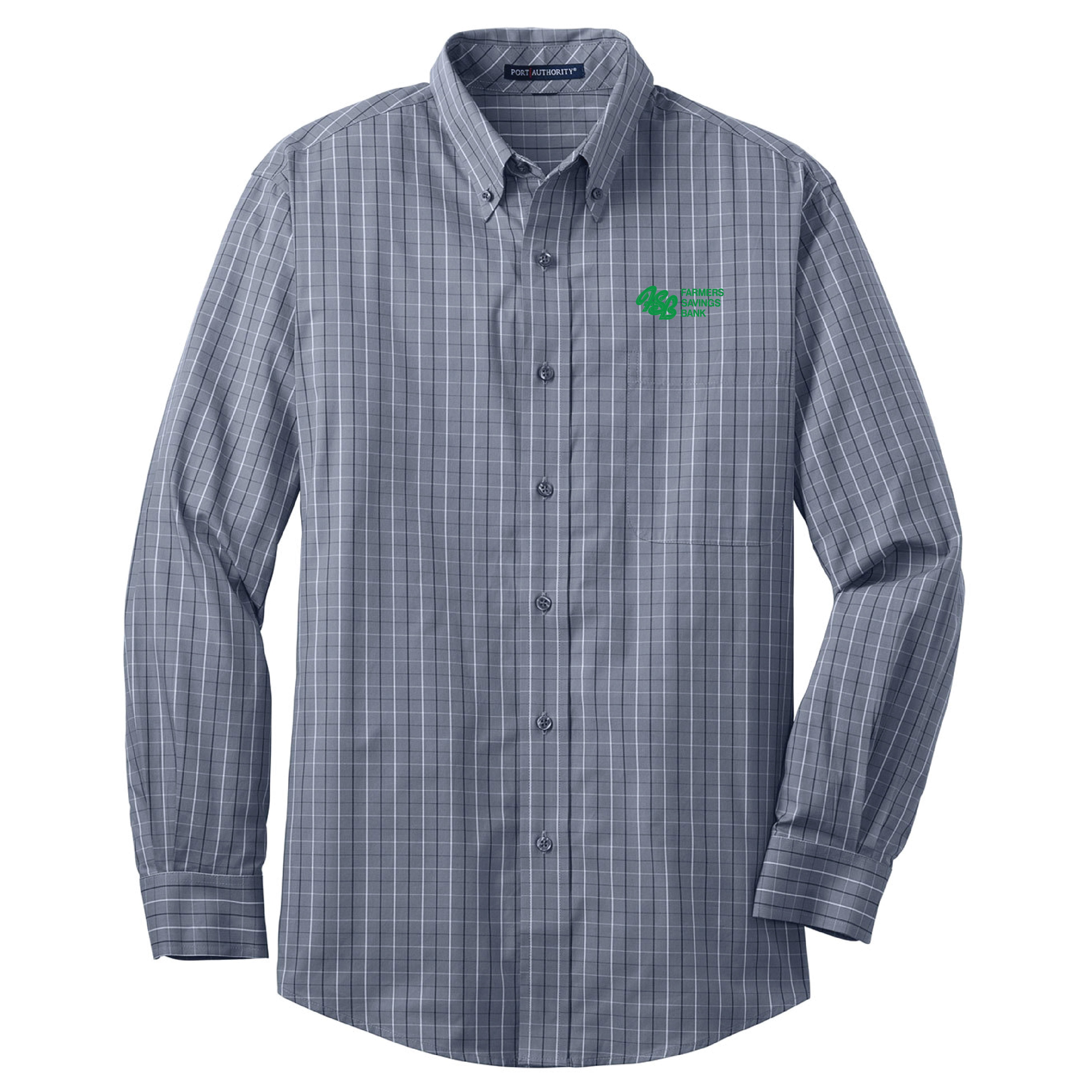 FSB Tall Tattersall Easy Care Shirt